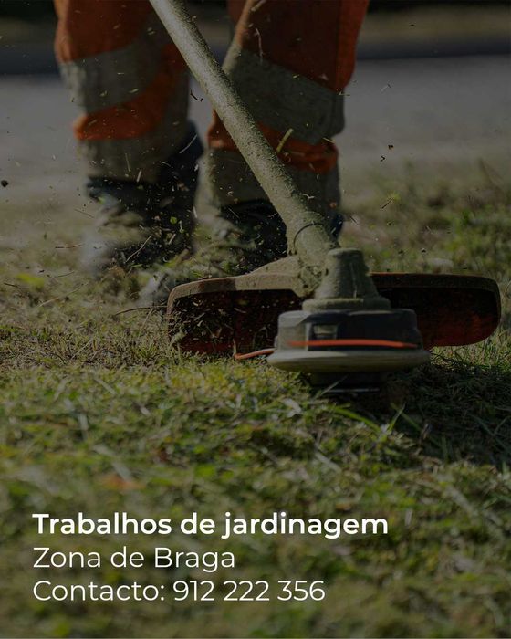 Corte de relva, limpeza de terrenos e pequenos serviços – Braga