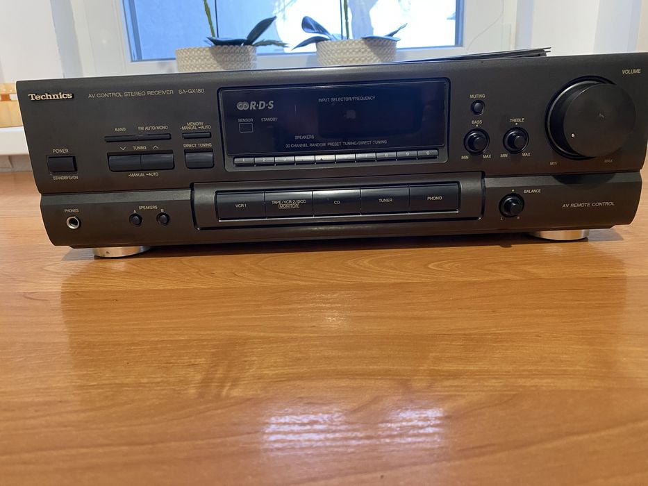 Amplituner stereo Technics SA-GX180  pilot Orginał cena tylko weekend