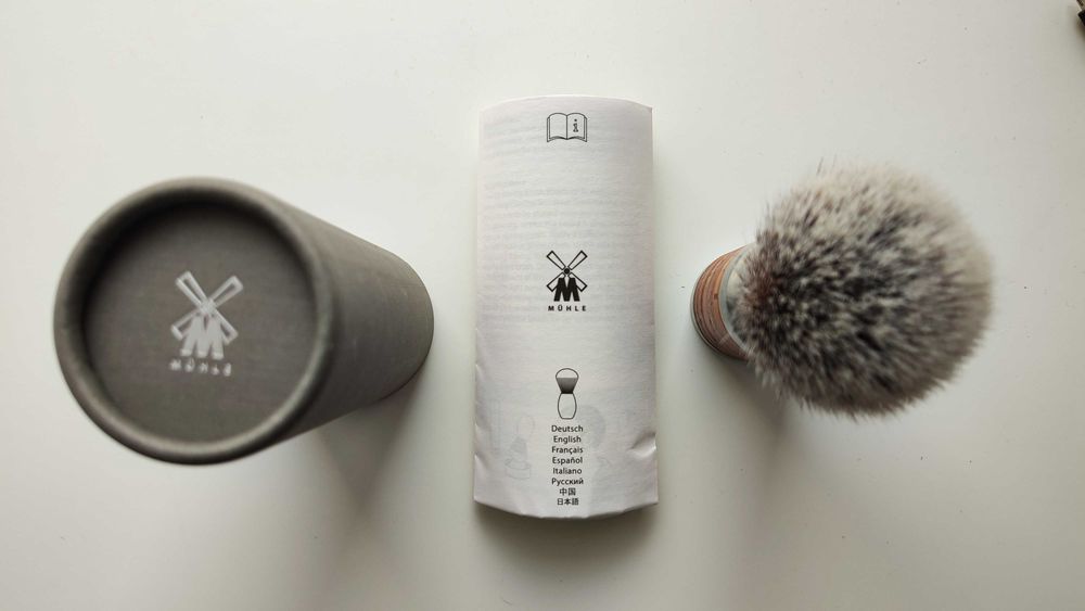 Помазок для бритья MUHLE ROCCA 31M 95 SILVERTIP FIBRE