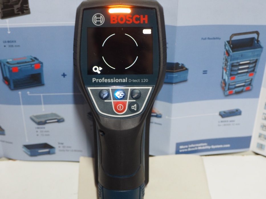 BOSCH D-TECT 120 wykrywacz detektor czujnik 10,8v 12v hilti milwaukee
