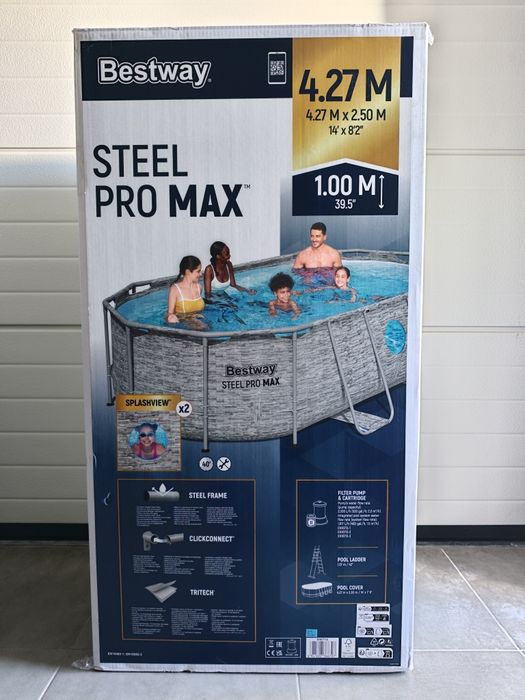 Piscina Bestway oval 4,27m/2,5m