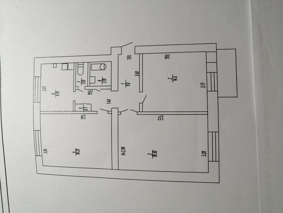 Продам 3-к квартиру
