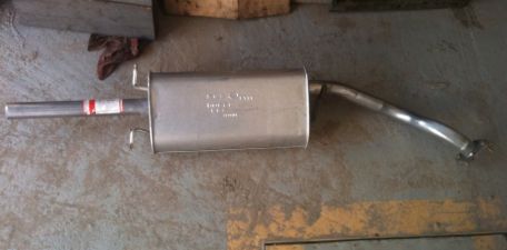 Глушитель Ланос, Сенс (Lanos, Sens) произв. Босал (Bosal) ОРИГИНАЛ