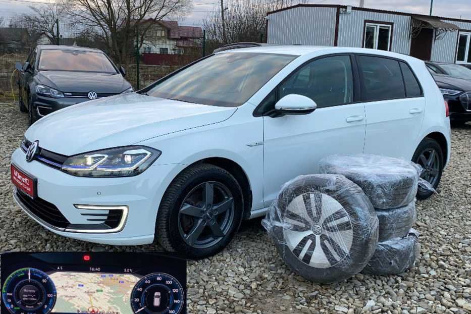 E-GOLF Бампер передний перед комплект шрот запчасти