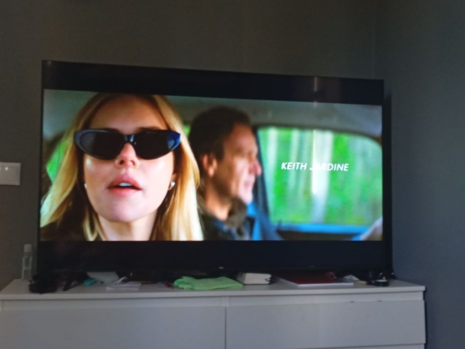 TV '55 polegadas TCL Semi Nova com nota fiscal e garantia estendida
