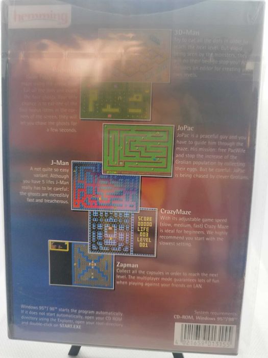 PacMax Classics PC CD-ROM Selado Novo