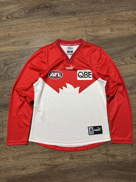 Koszulka piłkarska lata 90-00  Sydney Swans AFL Puma Australia Jersey