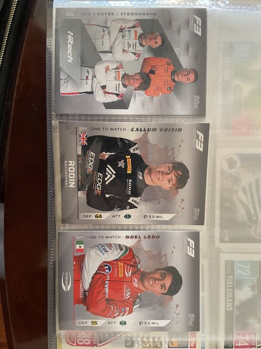 Cartas F1 2025 Turbo Attack ou troca