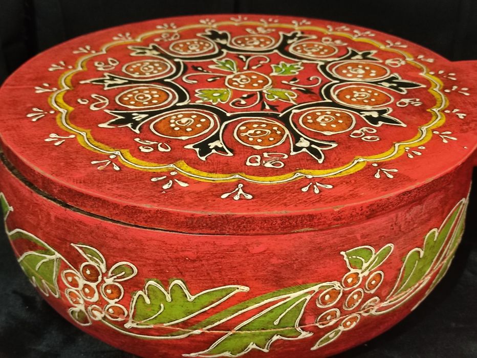 Antiga caixa Indiana de Especiarias