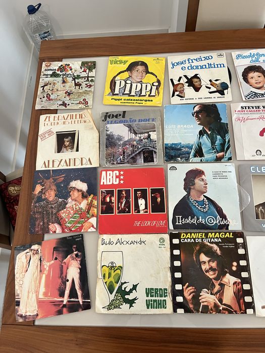 Discos de vinil anos 70/80/90