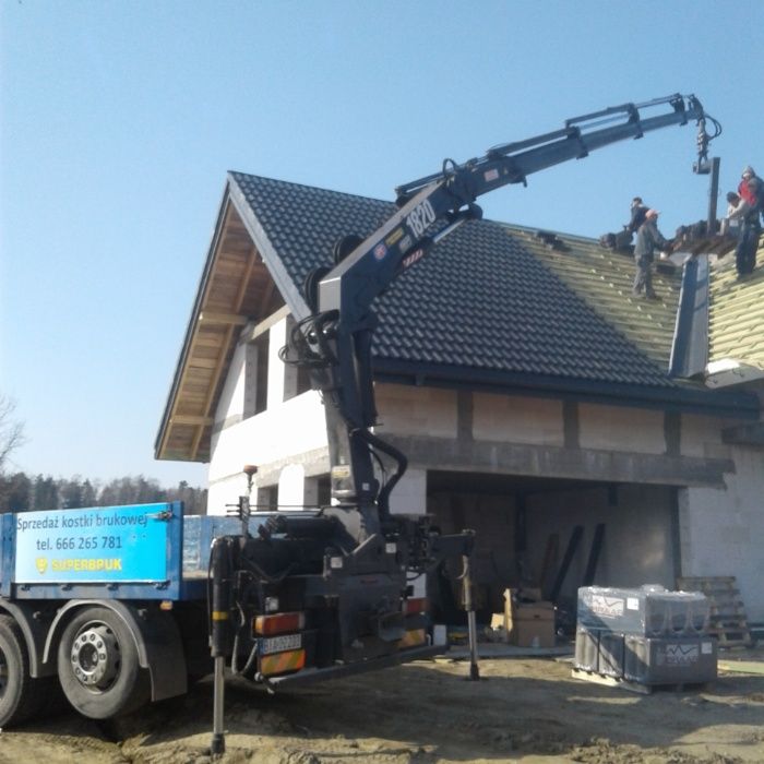 Usługi transportowe HDS. Usługi dźwigowe z HDS.  Firma HDSbialystok.pl