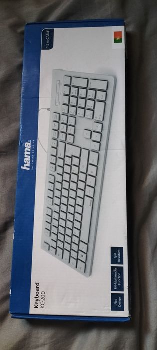 Teclado Hama Branco