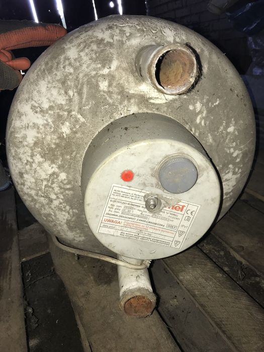 Bojler Galmet 80L sprawny, nie cieknie — elektryczny podgrzewacz wody