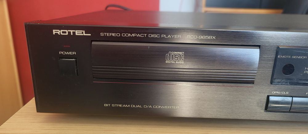 Rotel RCD-965 bx leitor de CDs