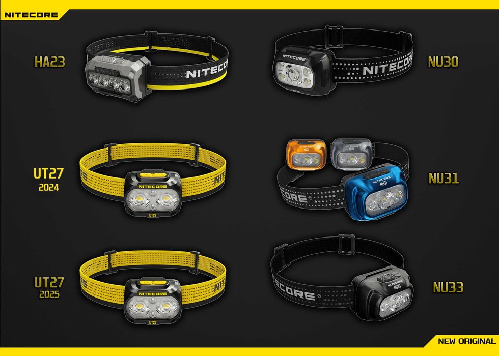 Nitecore Ліхтарі, повербанки, наключники