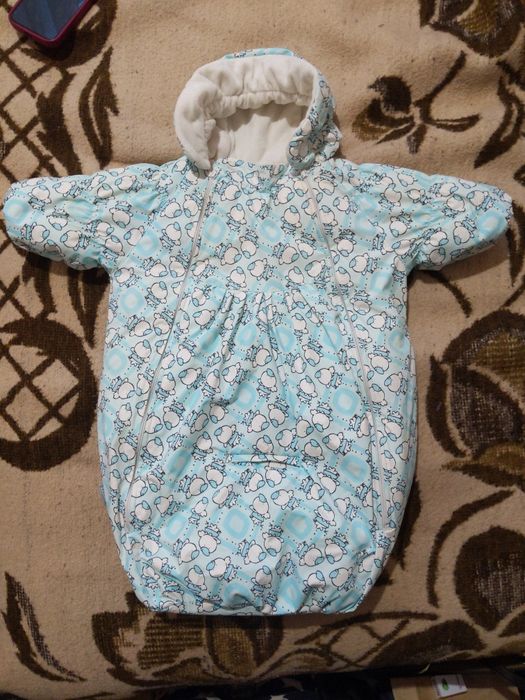 Зимовий конверт-комбінезон до 4 місяців