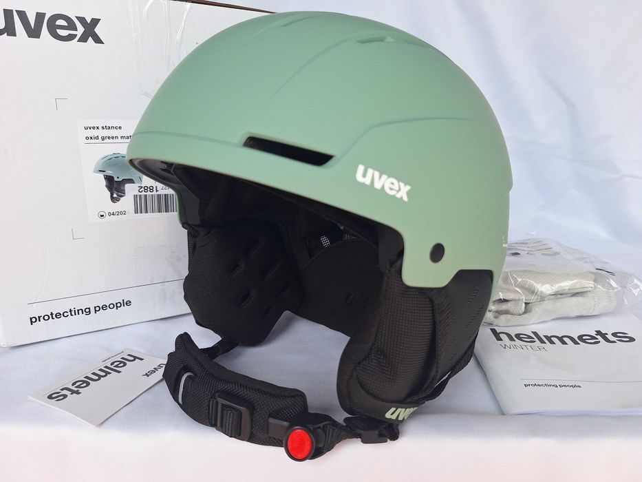Kask narciarski Uvex Stance Oxid Green Matt M 54-58cm