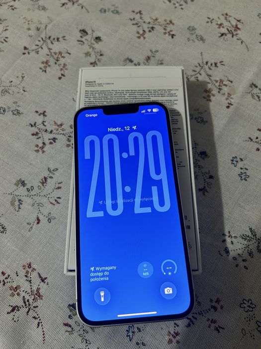 iPhone 14 256Gb 90% biały ideał polska dystrubucja