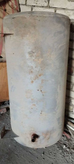 бочка ресівер бойлер на газ або дрова