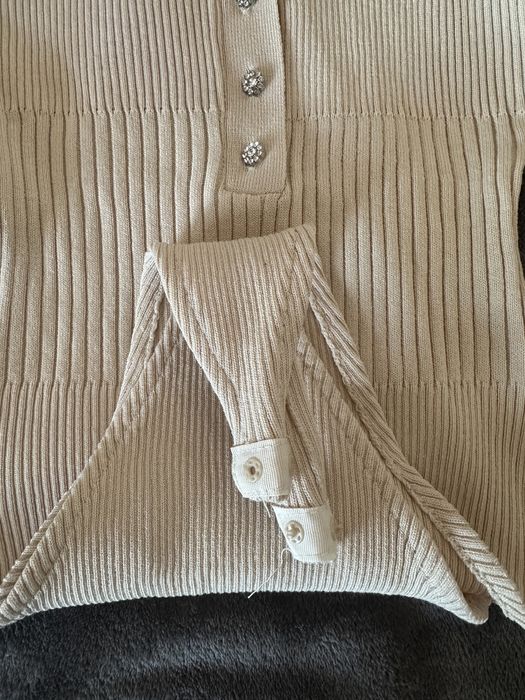 Бодік Красиві гудзики бежевий