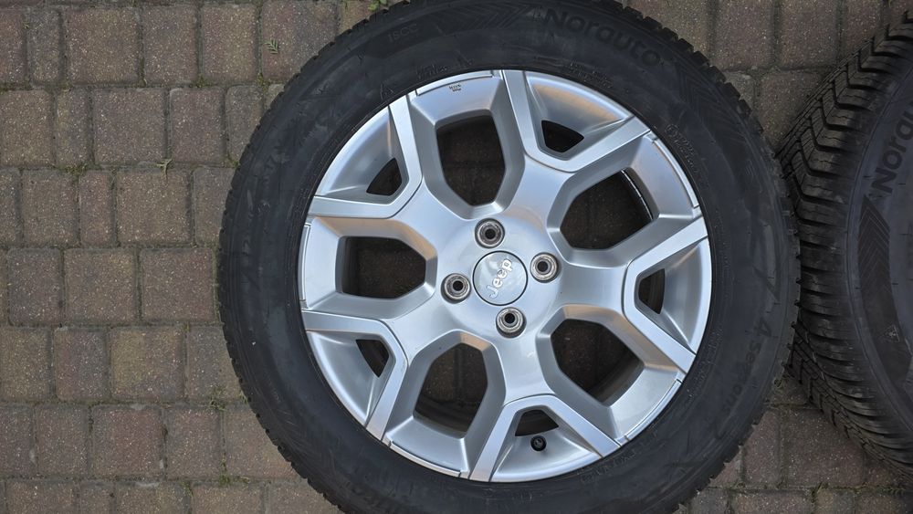 Komplet kół koła felgi Jeep Avenger 17" opony wielosezon Nowe 2026r