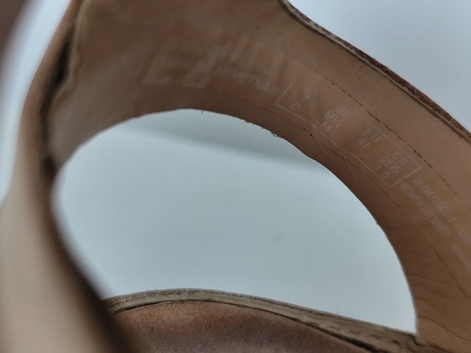 Шкіряні сандалі Clarks Trigenic 41р.