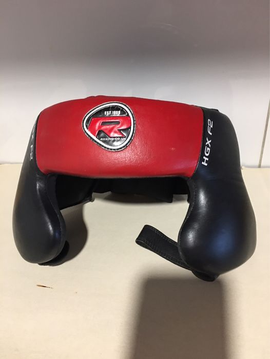 Шлем RDX фирменный натуральная кожа размер универсальный бокс