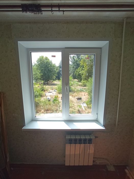 Теплі укоси (откосы) з сендвіч понелі