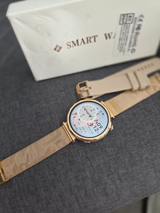 Smartwatch złoty damski