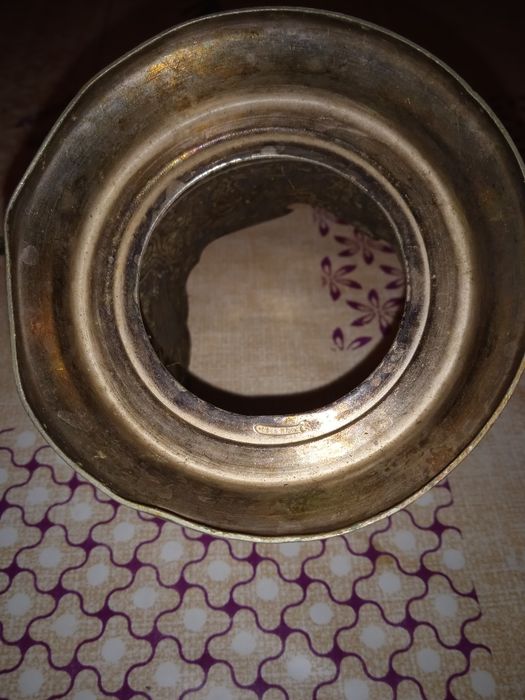 Подстаканник мельхиоровый