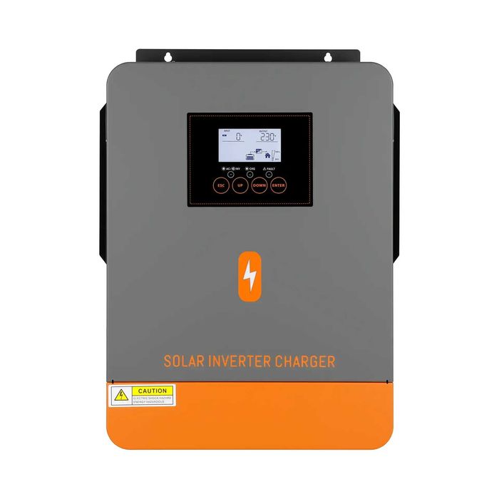 Інвертор гібридний MPPT PowMr Solar 12V зарядка AC чиста синусоїда ДБЖ UPS для будинку котла