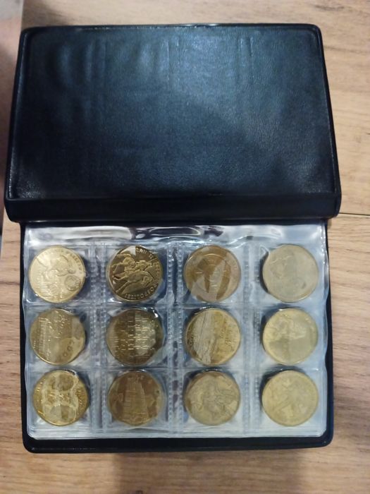 Polskie monety obiegowe 2 złotowe (64szt)