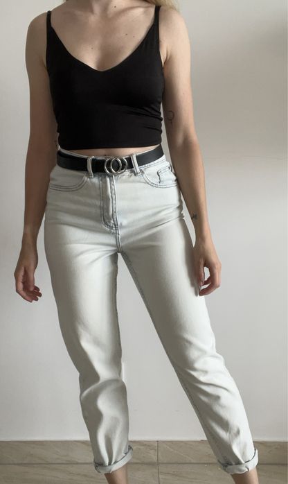 Jasnoniebieskie mom jeans Primark r. 36
