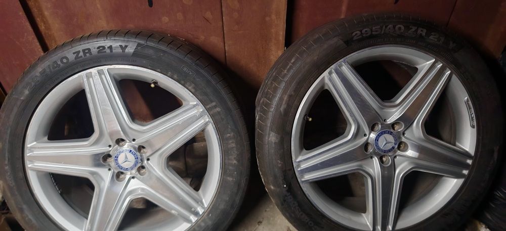Диски 21" AMG Mercedes с резиной 295*40*21