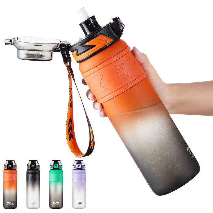 Бутылка для воды шейкер для зала спортивная вело TKK 1020 850мл Тритан