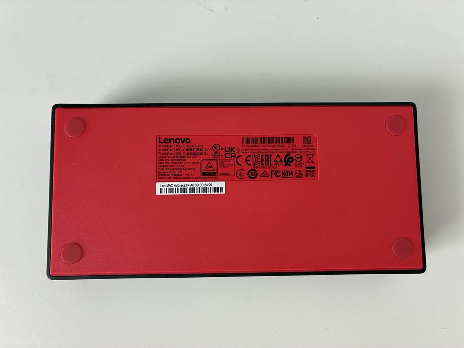 Stacja dokująca Lenovo ThinkPad USB-C Gen 2 40AS