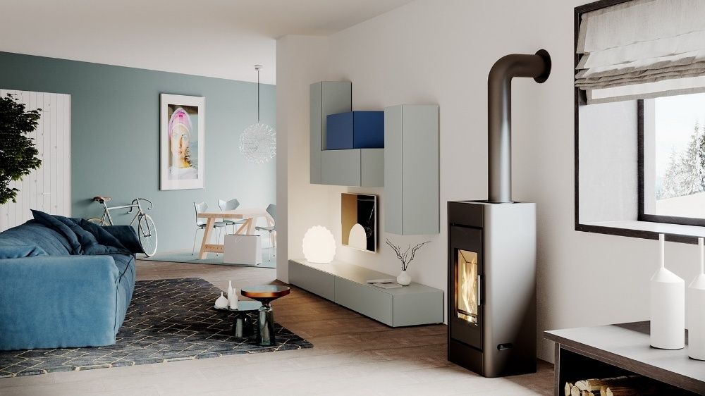 Piec kominkowy SOLUM 12kW DEFRO HOME koza kominek wolnostojący HIT !