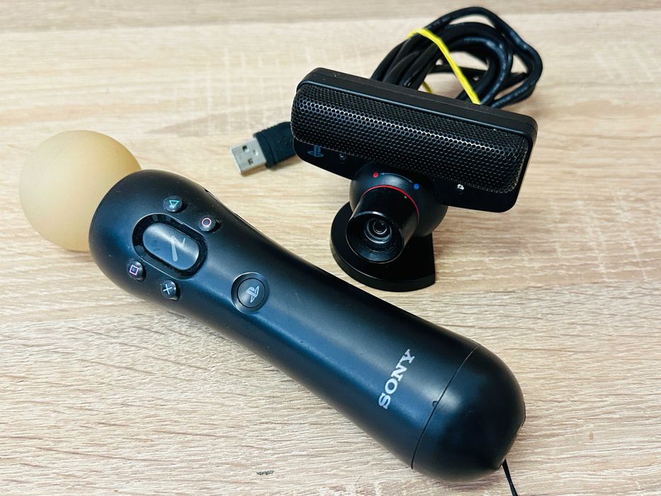Kontroler Sony PS Move + kamerka Stan Dobry Okazja!