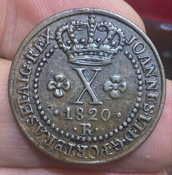 Moeda 1343 - BRASIL X Reis 1820 R