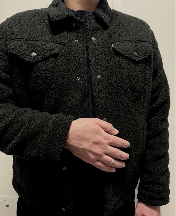 Шерпа джинсовка levis