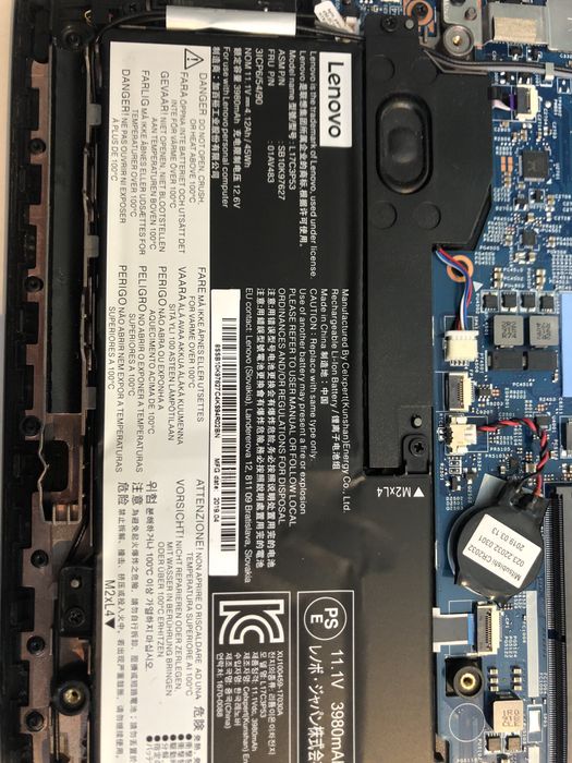 Lenovo Yoga L380 L390 Разборка Кроме матрицы Батарея Материнка