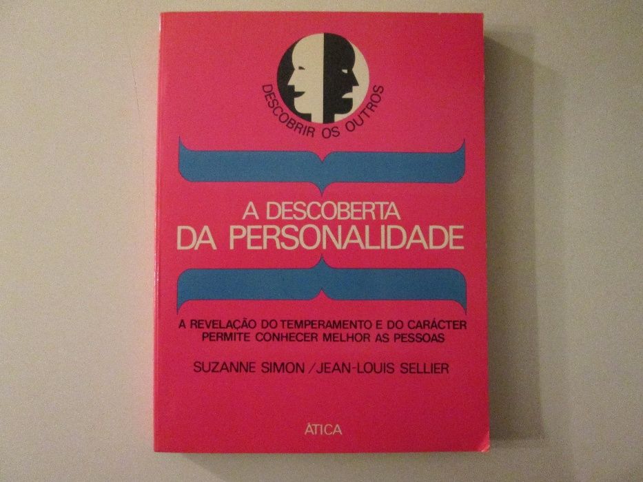 A descoberta da personalidade- Suzanne Simon & Jean-Louis Sellier