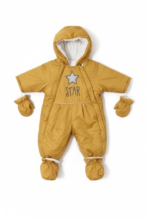 Зимовий комбінезон трансформер, конверт, розмір 62. Стан нового