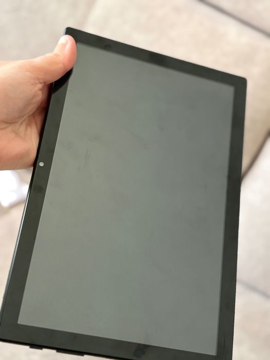 Tablet com acessórios