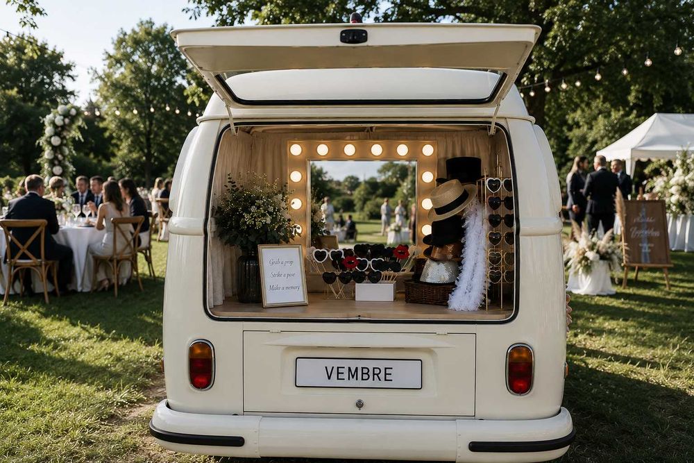 FOTOBUS - Volkswagen T2a Westfalia | Hit na wesele i event