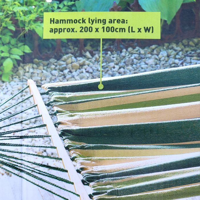 Hamak z podstawą na stelażu na ogród, taras. Nowy