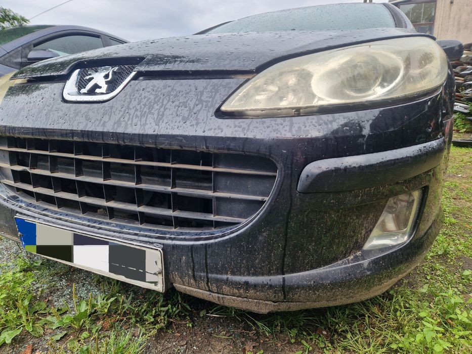 Zderzak przód Peugeot 407 exld