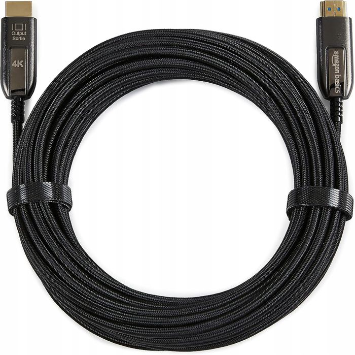 outlet kabel amazon basics hdmi - hdmi 10 m 4k czarny