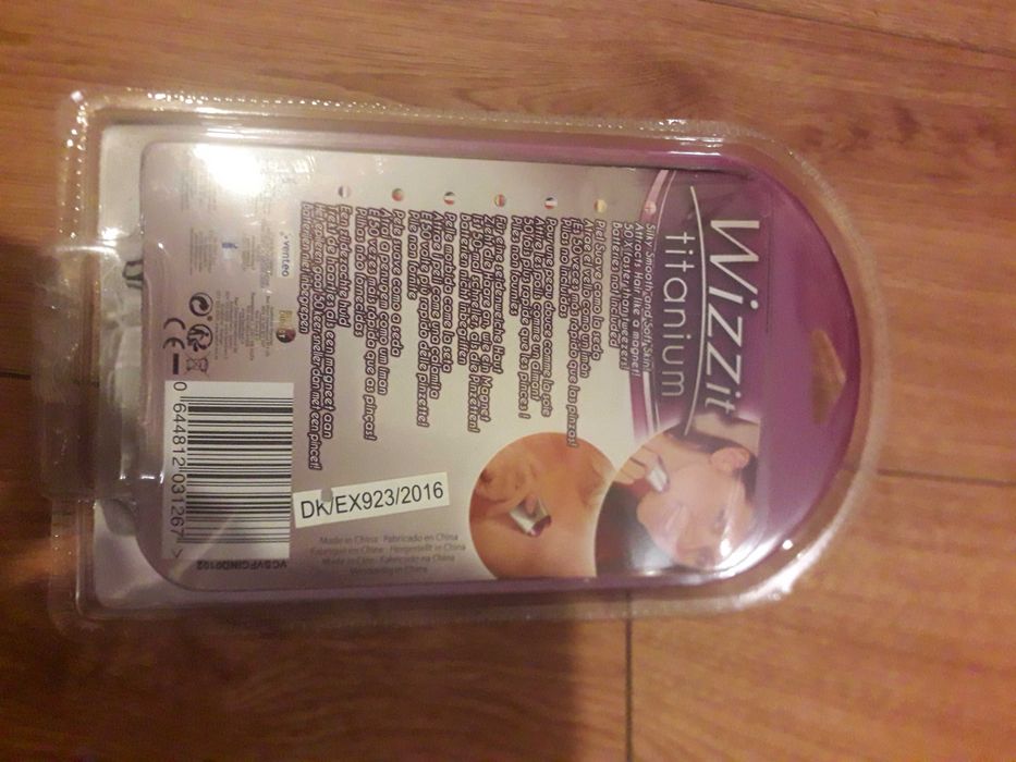 wizzit titanium depilator TV