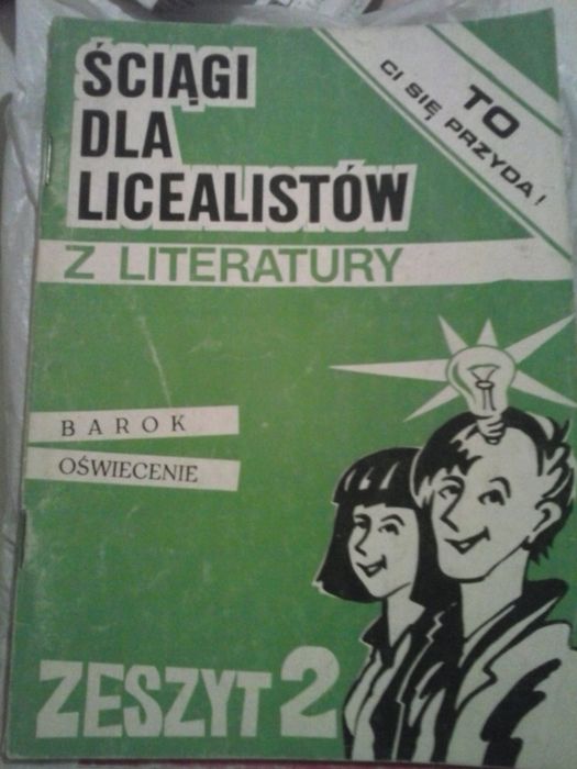 Barok Oświecenie z literatury